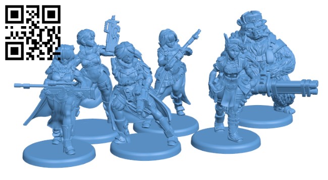 MGA Vasilisa Gvardiya unit starter set Set H000595 file stl free download 3D Model for CNC and 3d printer