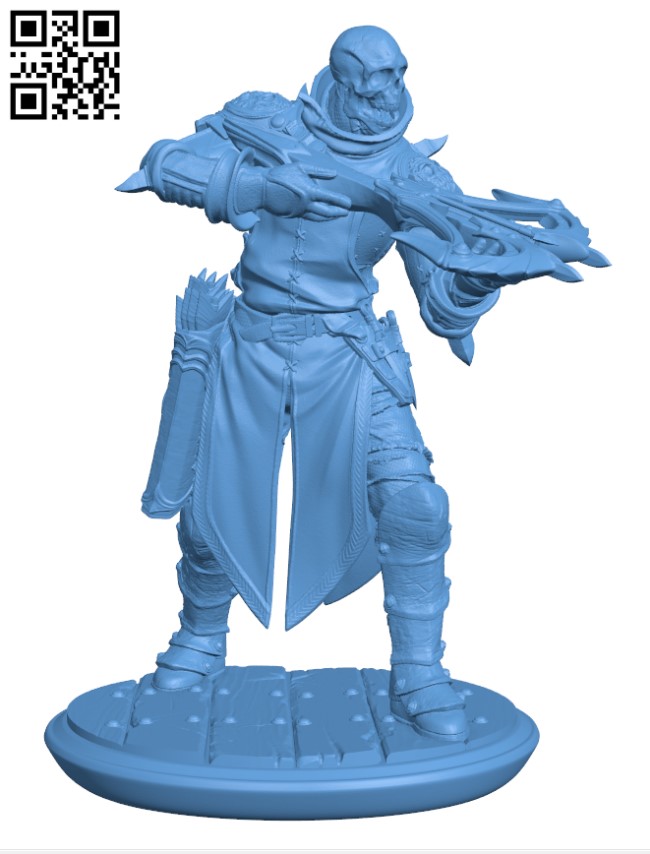 Marksman of Death Set H000593 file stl free download 3D Model for CNC and 3d printer