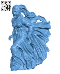 Mary Magdalen from the Mourning over the dead Christ H001363 file stl free download 3D Model for CNC and 3d printer