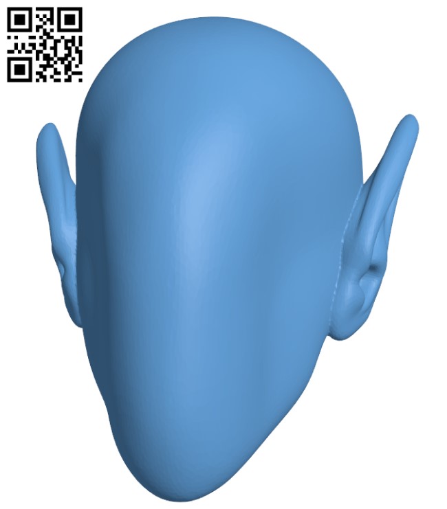Maskless Head to be used with other kits H000741 file stl free download 3D Model for CNC and 3d printer