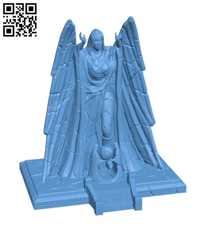 Meridia's Shrine H000742 file stl free download 3D Model for CNC and 3d printer