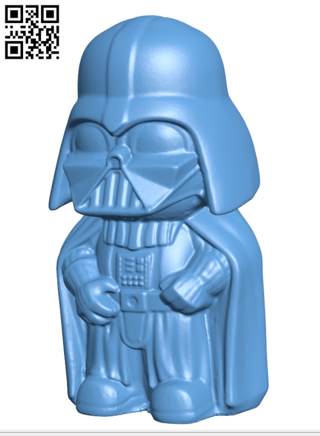 Mini Vader H000537 file stl free download 3D Model for CNC and 3d printer