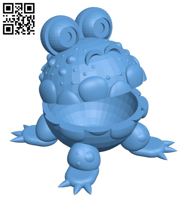 Monster Bowl H001368 file stl free download 3D Model for CNC and 3d printer