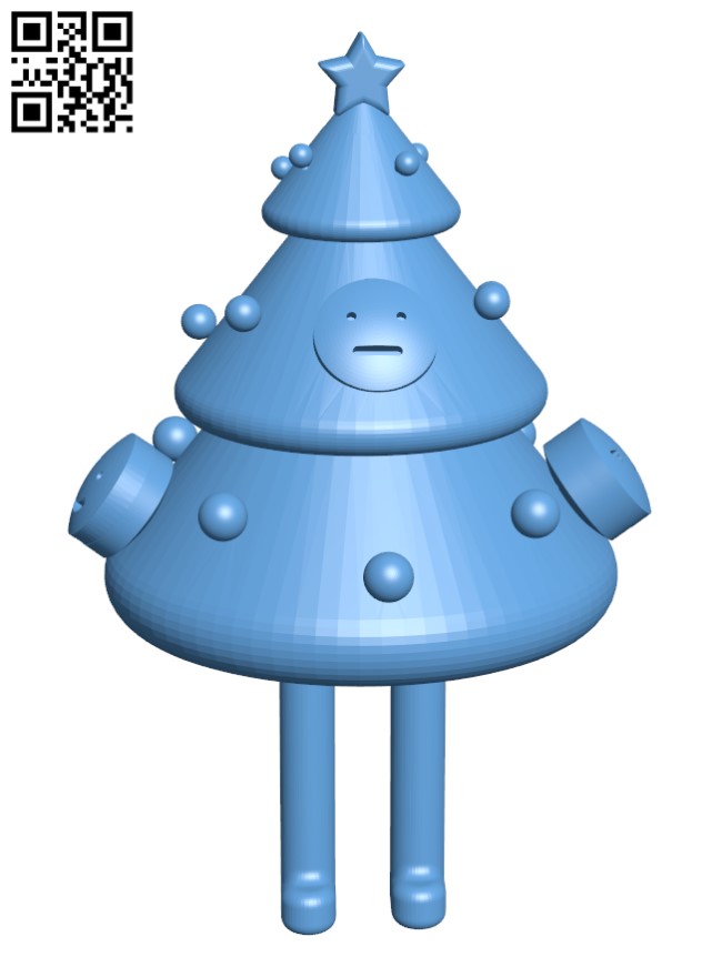 My little Christmas tree H001294 file stl free download 3D Model for CNC and 3d printer