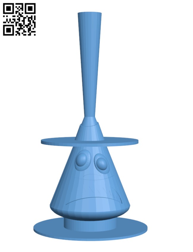 Nightmare Before Christmas - Mayor of Halloween Town H001241 file stl free download 3D Model for CNC and 3d printer