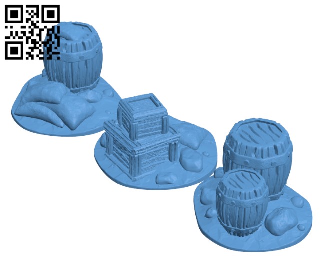 Ol' Graham's Scatter Terrain H000508 file stl free download 3D Model for CNC and 3d printer