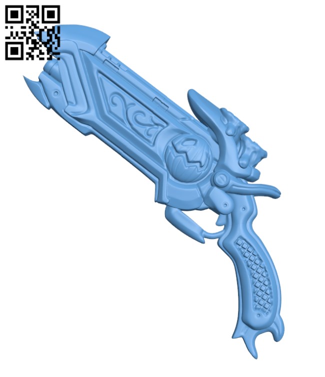 Overwatch - Reaper - Halloween Gun H001242 file stl free download 3D Model for CNC and 3d printer