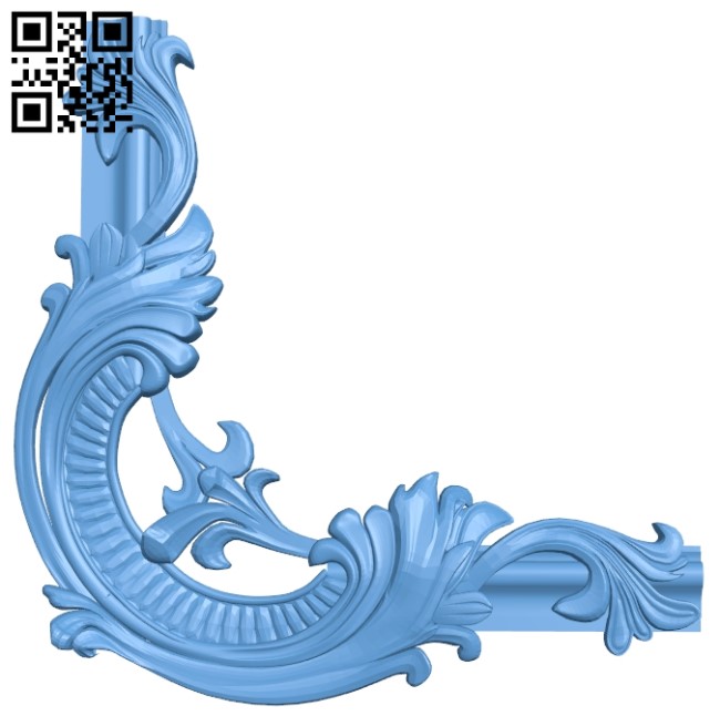 Pattern decor design A006621 download free stl files 3d model for CNC wood carving