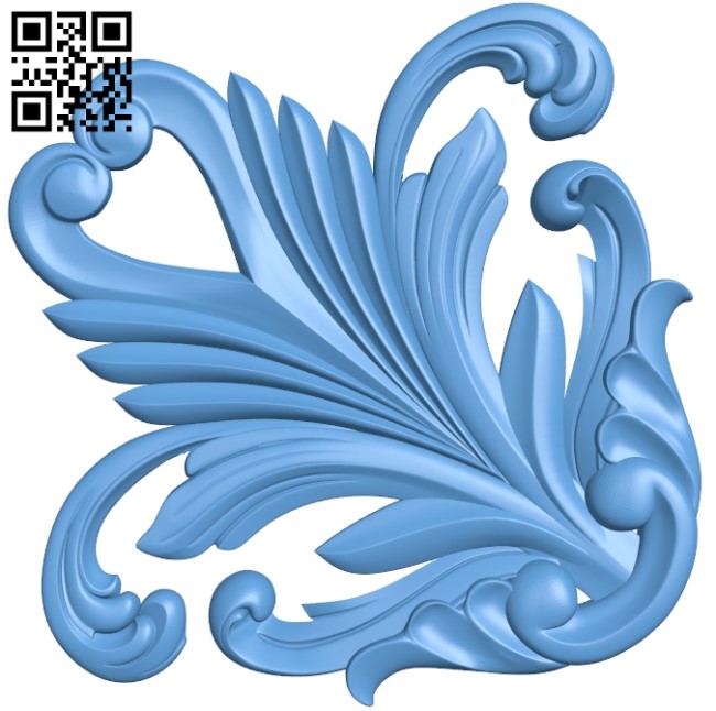 Pattern decor design A006622 download free stl files 3d model for CNC wood carving