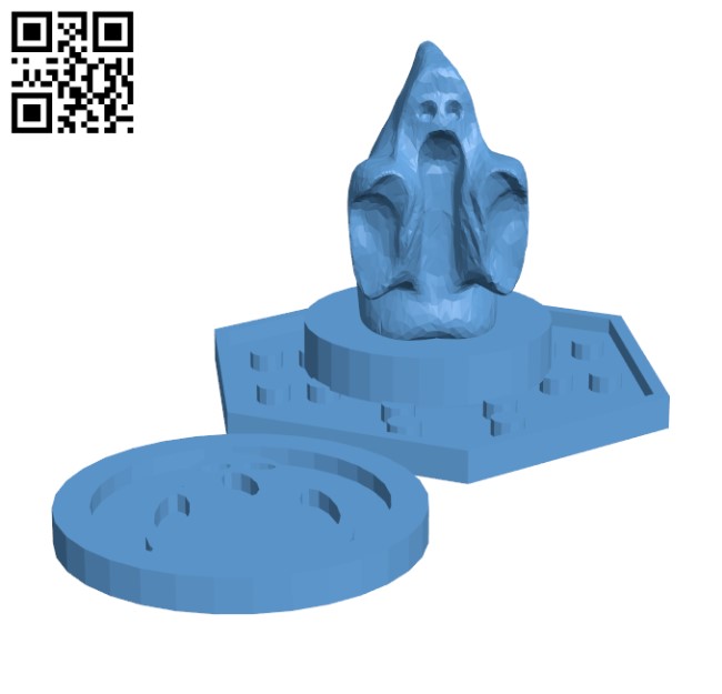 Pocket -Tactics ( Shroud Ghost) H000949 file stl free download 3D Model for CNC and 3d printer