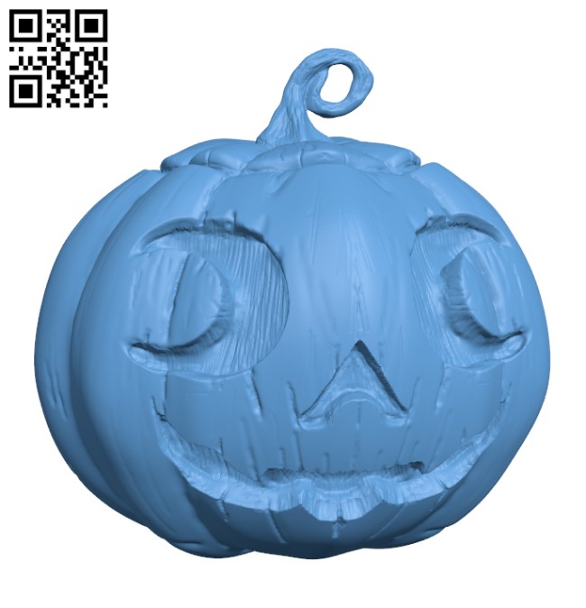 Pumpkin - Halloween H000954 file stl free download 3D Model for CNC and 3d printer