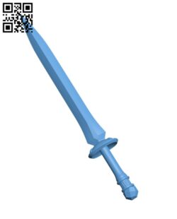 Raphtalia’s sword From The Rising of the Shield Hero H000891 file stl free download 3D Model for CNC and 3d printer