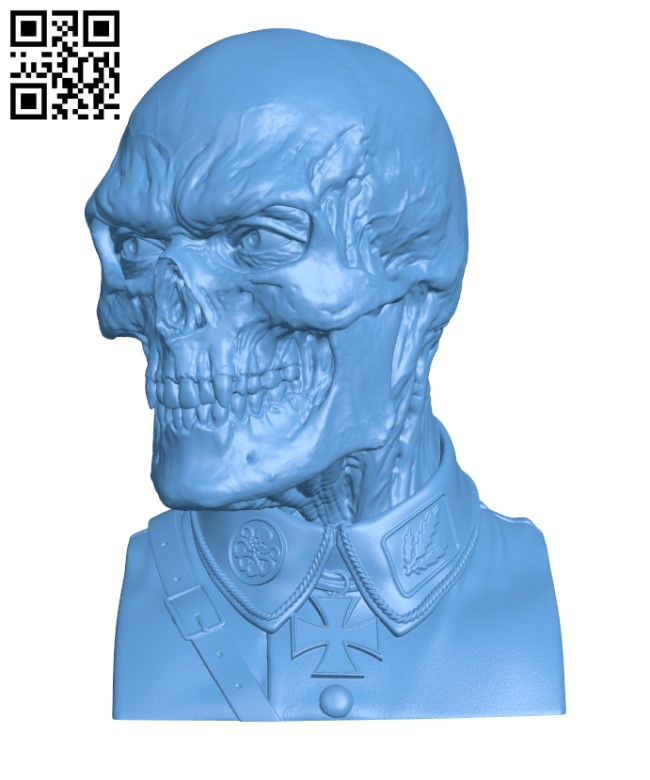 Red Skull H000862 file stl free download 3D Model for CNC and 3d printer