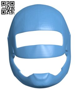 Robocop Mask- Halloween Costume H001246 file stl free download 3D Model for CNC and 3d printer