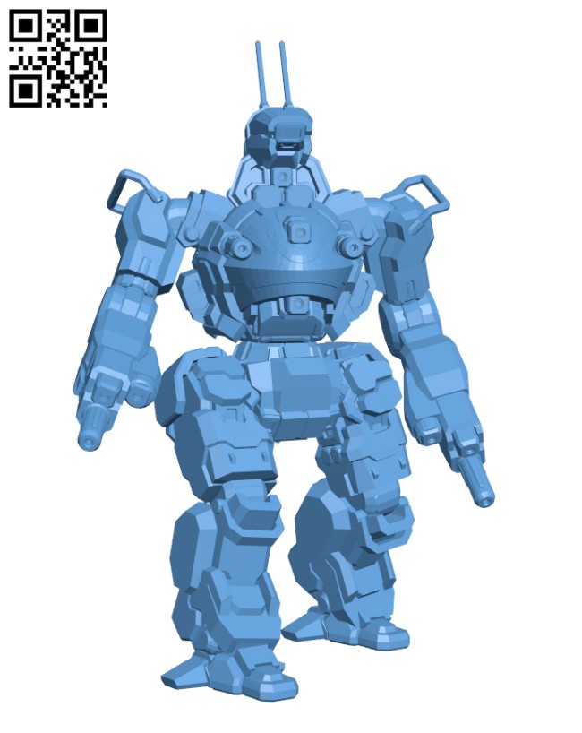 Robot ANH-1X Annihilator H000572 file stl free download 3D Model for CNC and 3d printer