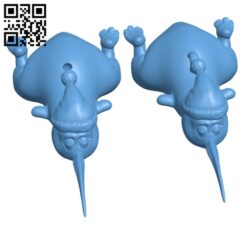 Santa Kiwi H001185 file stl free download 3D Model for CNC and 3d printer