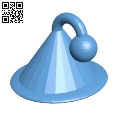 Santa hat ornament H001184 file stl free download 3D Model for CNC and 3d printer