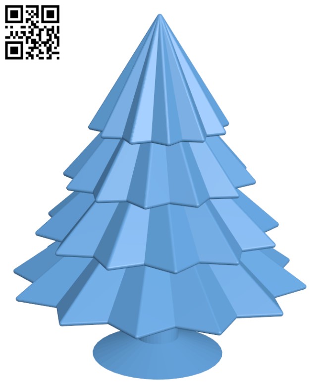Shining Christmas tree H001063 file stl free download 3D Model for CNC and 3d printer