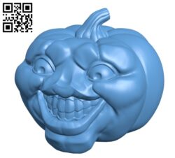 Smiling Jack O Lantern – Halloween H001195 file stl free download 3D Model for CNC and 3d printer