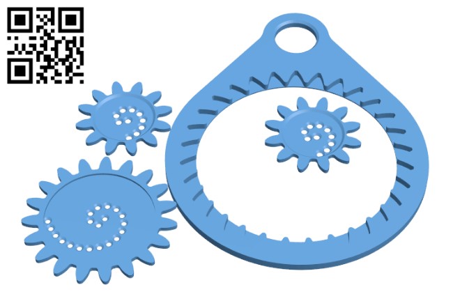 Spirograph H000627 file stl free download 3D Model for CNC and 3d printer