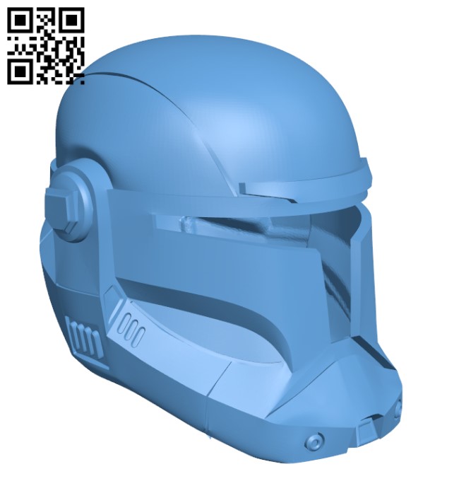 Star Wars - Republic Commando Helmet H000800 file stl free download 3D Model for CNC and 3d printer