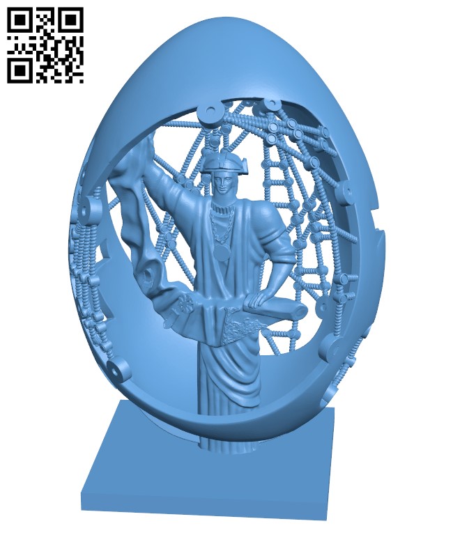 The Birth of a New Man H001376 file stl free download 3D Model for CNC and 3d printer