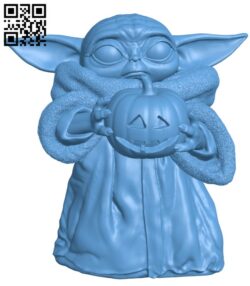 The Child – Halloween Edition H001313 file stl free download 3D Model for CNC and 3d printer