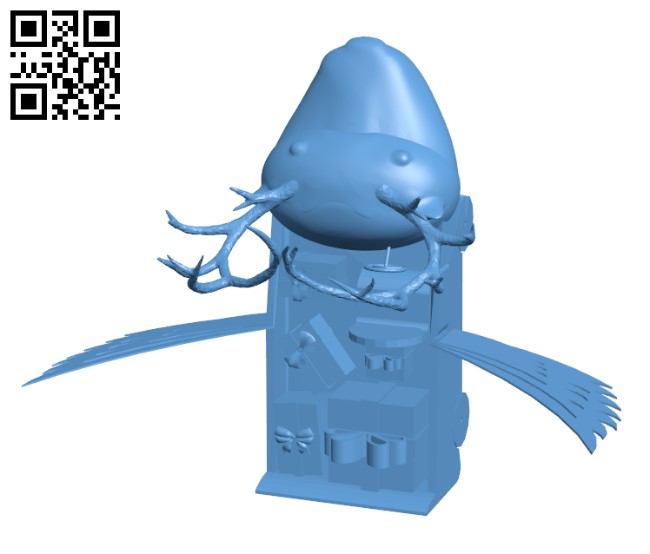 Tinkercad Christmas H001010 file stl free download 3D Model for CNC and 3d printer