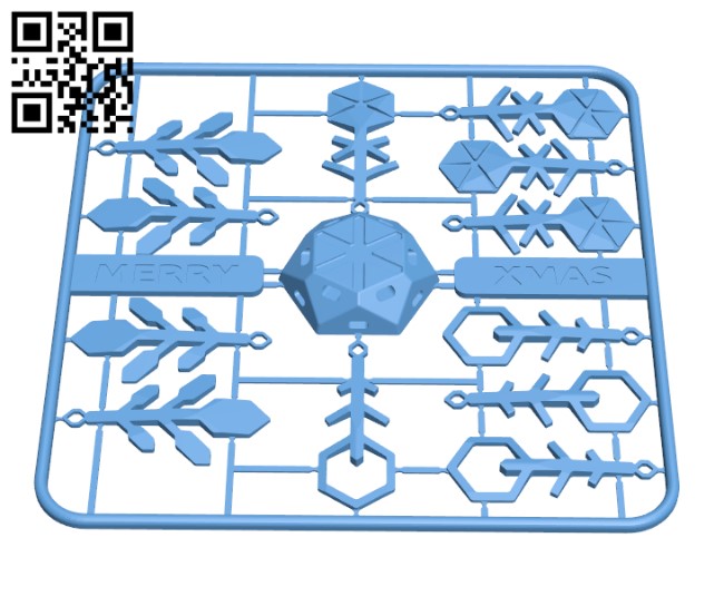 Xmas kit H001014 file stl free download 3D Model for CNC and 3d printer