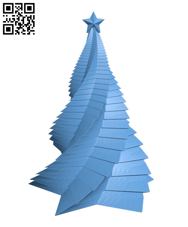 Xmas tree H001018 file stl free download 3D Model for CNC and 3d printer
