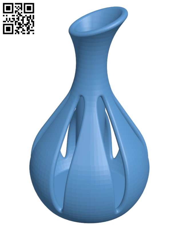 Zephyr Vase H000899 file stl free download 3D Model for CNC and 3d printer
