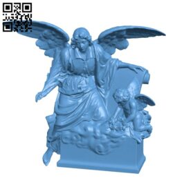 Angel H002090 file stl free download 3D Model for CNC and 3d printer