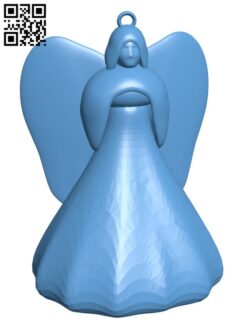 Angel Ornament H001919 file stl free download 3D Model for CNC and 3d printer