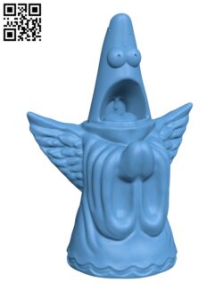 Angel Patrick H001679 file stl free download 3D Model for CNC and 3d printer