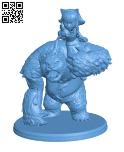 Annie and Tibbers – League of Legends H002089 file stl free download 3D Model for CNC and 3d printer