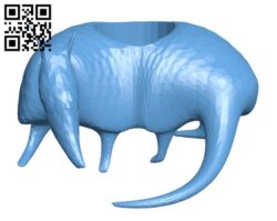 Armadillo Candle H001801 file stl free download 3D Model for CNC and 3d printer