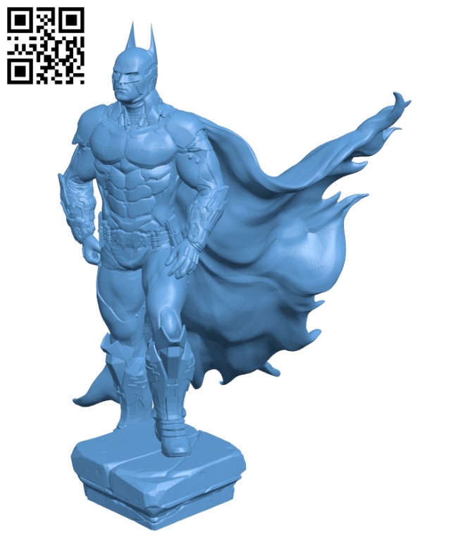 Batman - Superhero H002275 file stl free download 3D Model for CNC and 3d printer