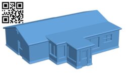 Bayshore Seagrape Christmas Village House H001681 file stl free download 3D Model for CNC and 3d printer