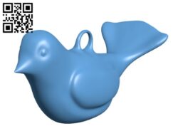 Bird Christmas Tree Ornament H001503 file stl free download 3D Model for CNC and 3d printer