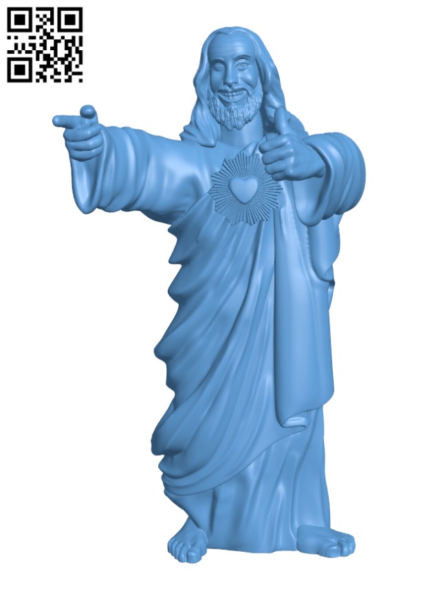 Buddy christ H001864 file stl free download 3D Model for CNC and 3d printer