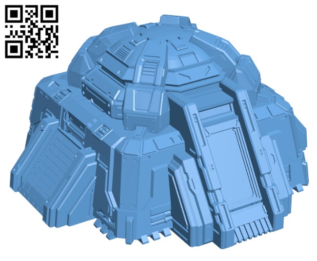 Bunker H001629 file stl free download 3D Model for CNC and 3d printer