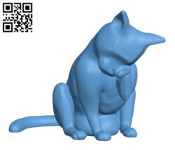 Cat H001748 file stl free download 3D Model for CNC and 3d printer