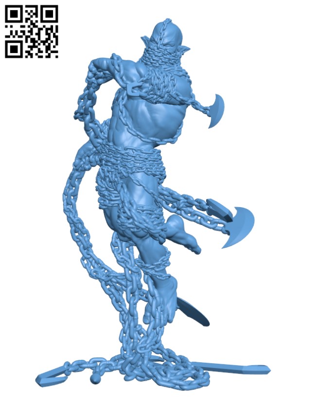 Chain Devil H001928 file stl free download 3D Model for CNC and 3d printer