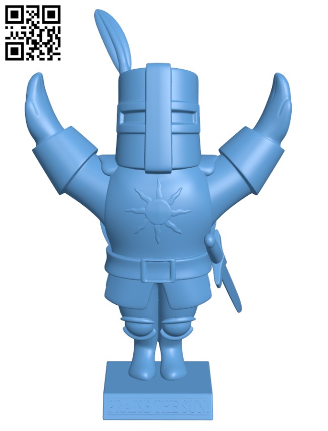 Chibi Solair of Astora H002103 file stl free download 3D Model for CNC and 3d printer