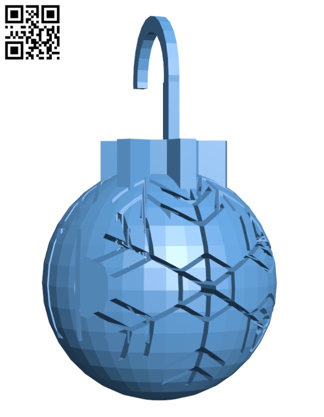 Christmas Ornament H001513 file stl free download 3D Model for CNC and 3d printer