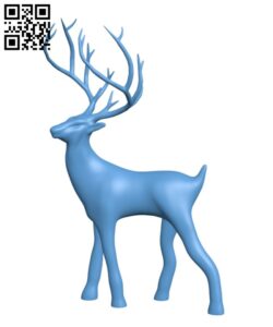 Christmas Reindeer H001449 file stl free download 3D Model for CNC and 3d printer