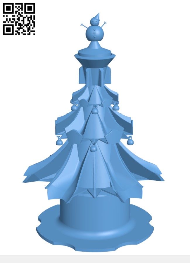 Christmas Tree Drinks Dispenser H001453 file stl free download 3D Model for CNC and 3d printer