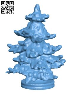 Christmas Tree H001515 file stl free download 3D Model for CNC and 3d printer