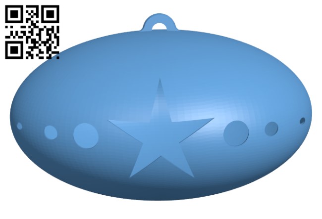 Christmas tree ball decoration H001692 file stl free download 3D Model for CNC and 3d printer