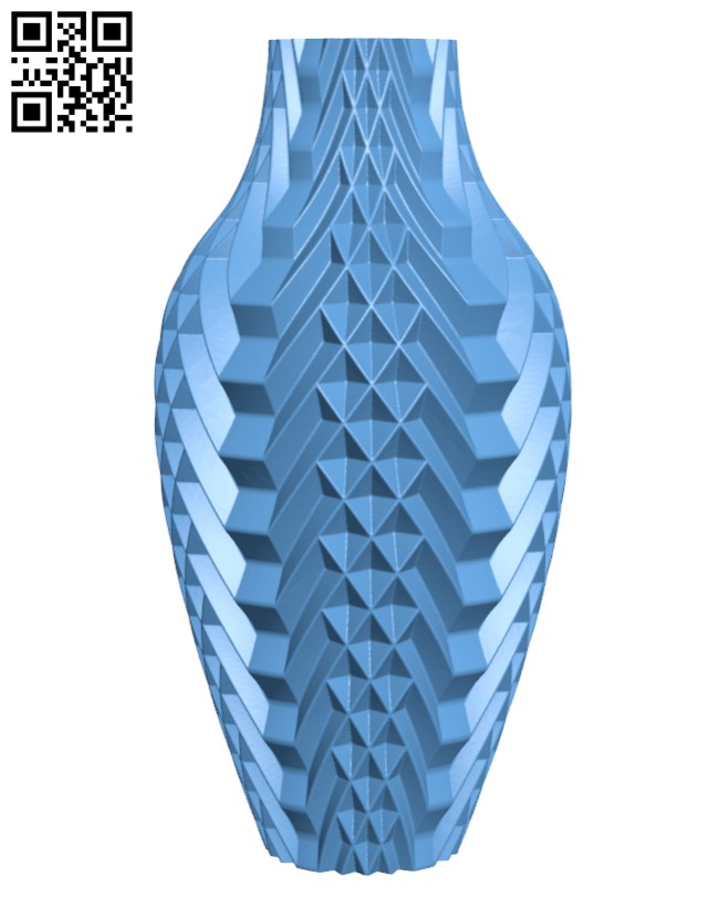 Chromatic Quantum Vase H002285 file stl free download 3D Model for CNC and 3d printer